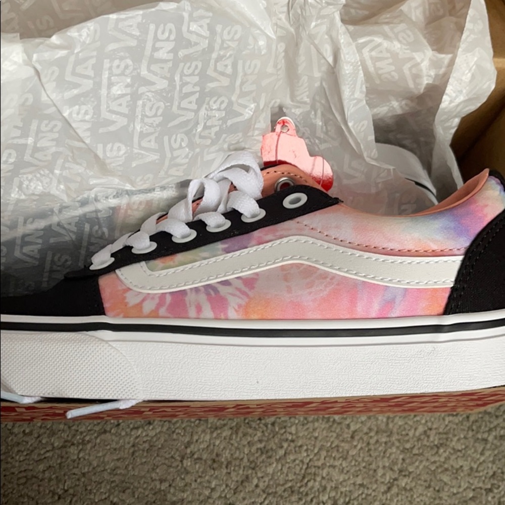 Brand new tie dye vans